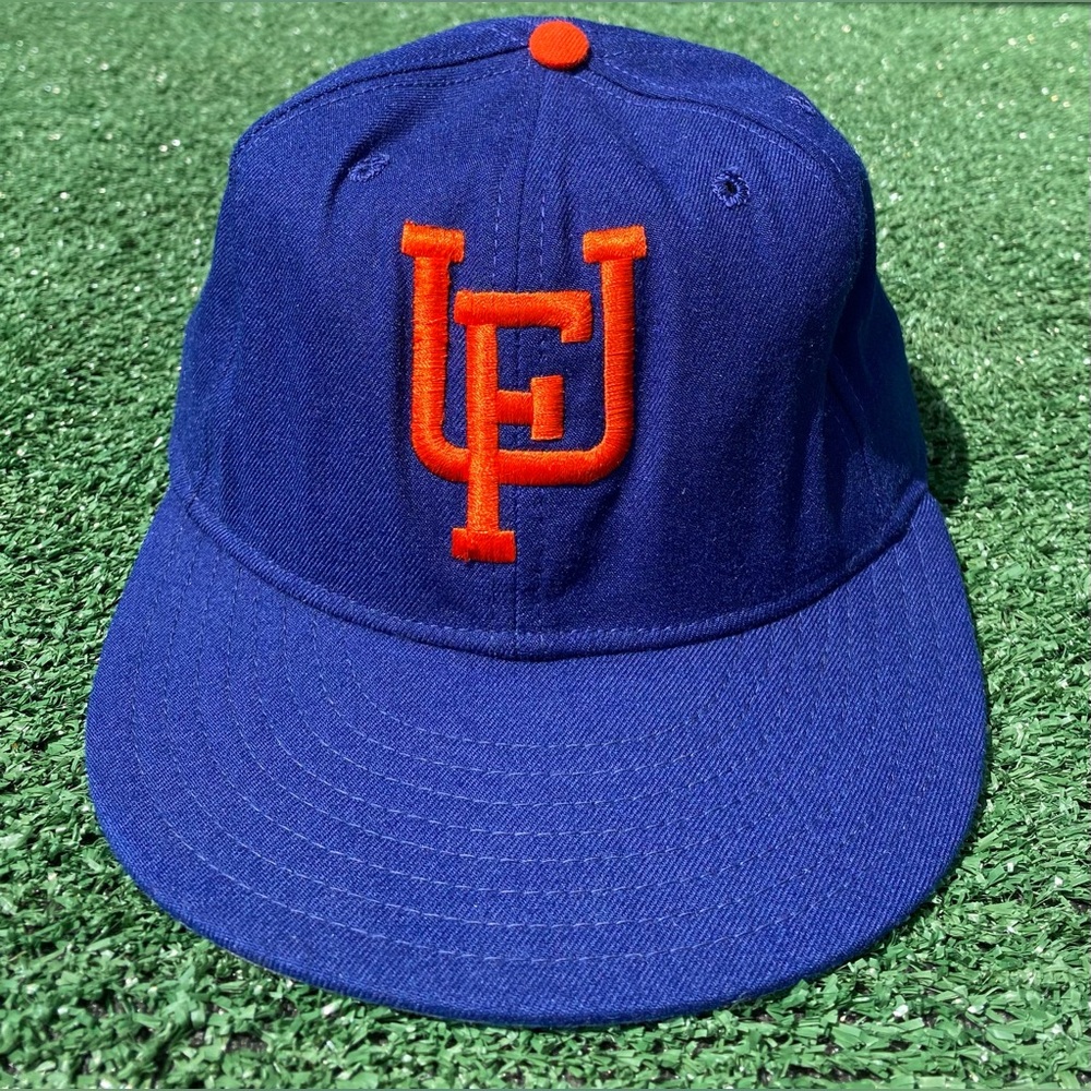 VTG 80s New Era Pro Model Wool Florida Gators Fitted Hat Size 7 1/4